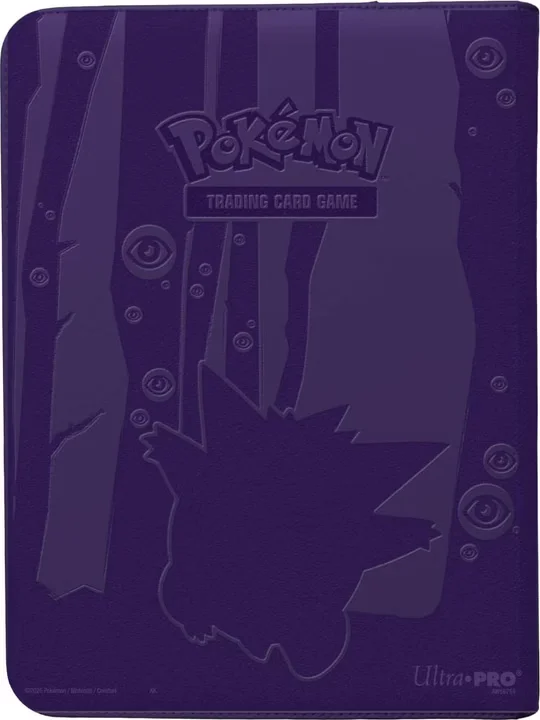 Ultra Pro - Elite Series: Gengar - 12-Pocket Zip PRO-Binder (480 double-sleeved cards)